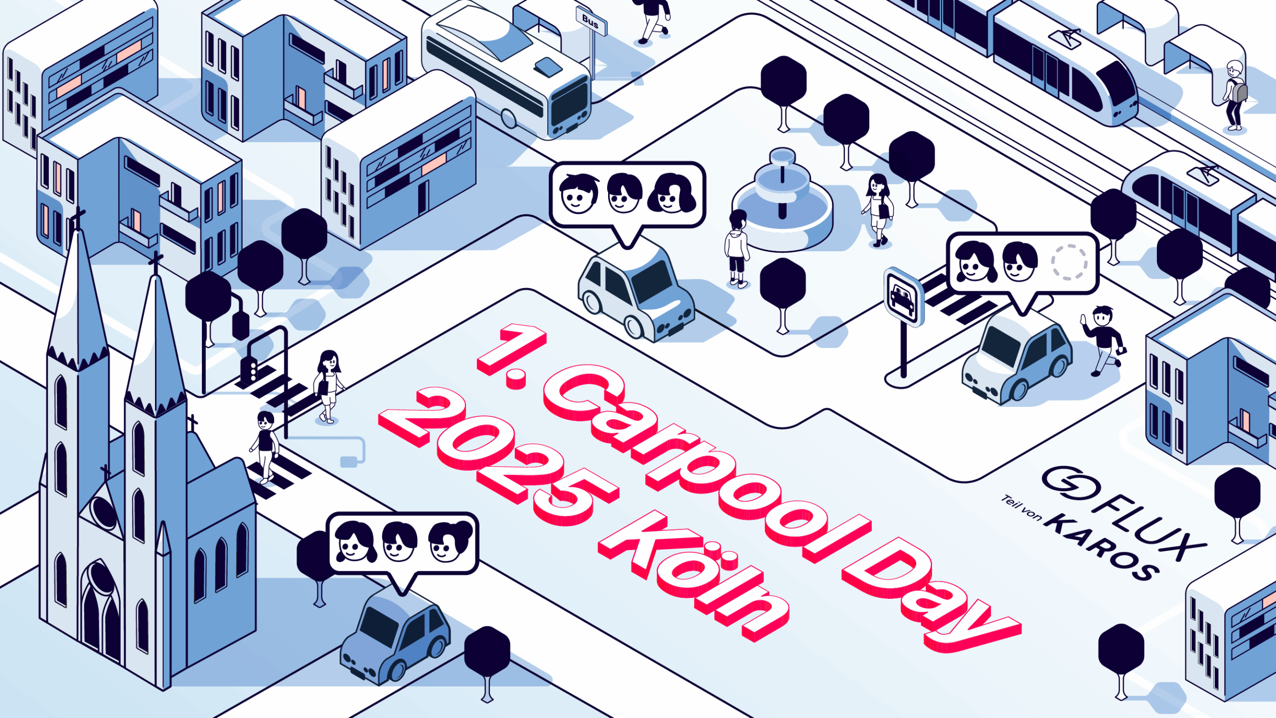 Fahrgemeinschaft zum Carpool Day